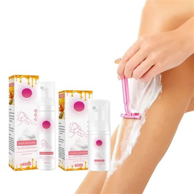 Miodowy, niedrażniący spray do usuwania włosów