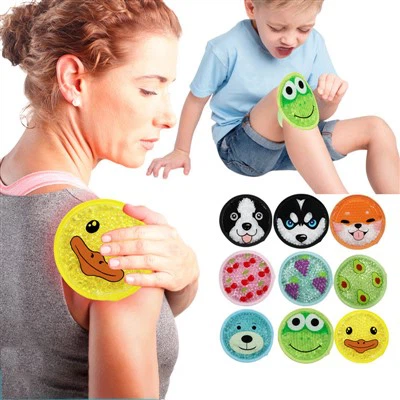 Cute Kids Circle Circle Gel Ice Pack